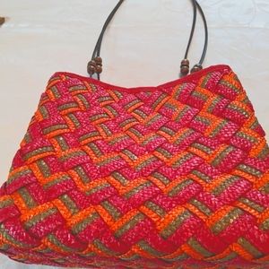 Wheat straw pocketbook or tote